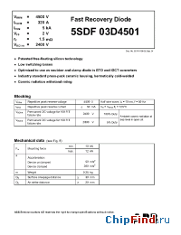 Datasheet  5SDF03D4501