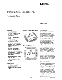 Datasheet  HPMX-5002