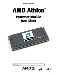 Datasheet  AMD-K7650MTR51BA