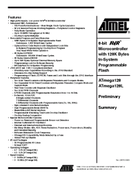 Datasheet  ATmega128