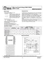 Datasheet  BS616UV4010