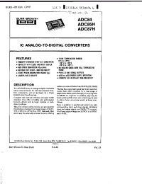 Datasheet  ADC84