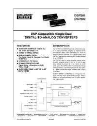 Datasheet  DSP201
