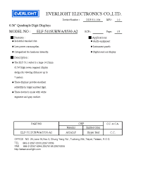 Datasheet  ELF-511SURWA/S530-A2