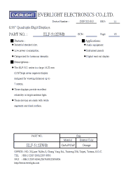 Datasheet  ELF-512EWB