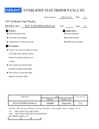 Datasheet  ELF-512SURWA/S530-A2