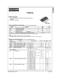 Datasheet  FTM3725