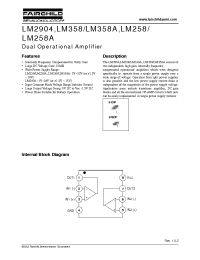 Datasheet  LM358
