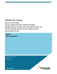 Datasheet  MC9S12K
