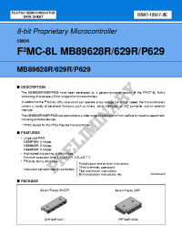 Datasheet  MB89628R