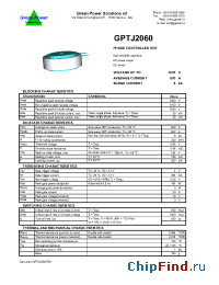 Datasheet  GPTJ2060