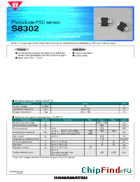 Datasheet  S8302