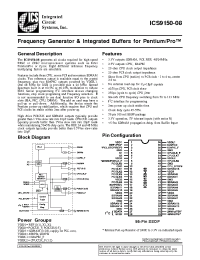 Datasheet  ICS9150F-08