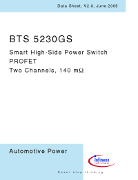 Datasheet  BTS5230GS