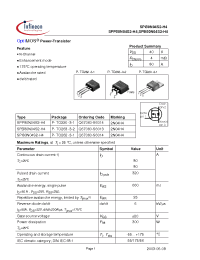 Datasheet  SPx80N04S2-H4