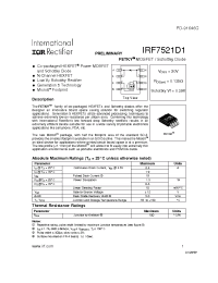 Datasheet  IRF7521D1