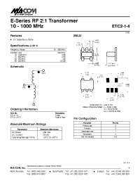 Datasheet  ETC2-1-4