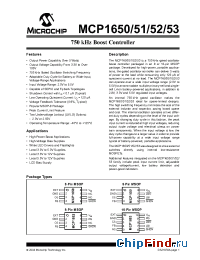 Datasheet  MCP1650R-E/MS