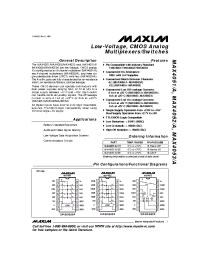 Datasheet  MAX4053