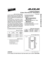 Datasheet  MAX4135