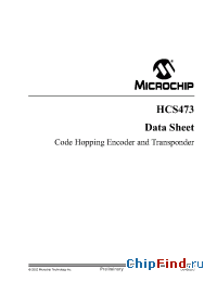 Datasheet  HCS473