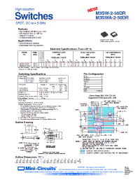 Datasheet  M3SW-2-50DR