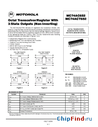 Datasheet  MC74AC652
