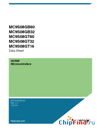 Datasheet  MC9S08GT16