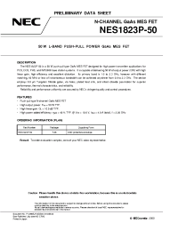 Datasheet  NES1823P-50