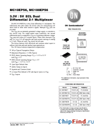 Datasheet  MC100EP56