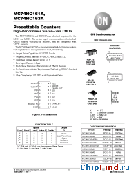 Datasheet  MC74HC163