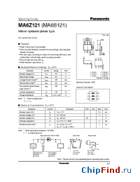 Datasheet  MA6Z121