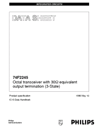 Datasheet  74F2245