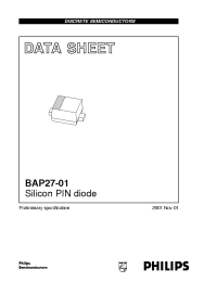 Datasheet  BAP27-01