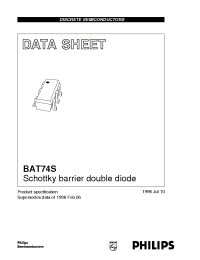 Datasheet  BAT74S