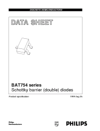 Datasheet  BAT754
