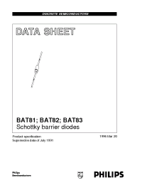 Datasheet  BAT82