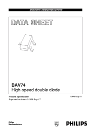 Datasheet  BAV74