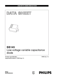 Datasheet  BB145