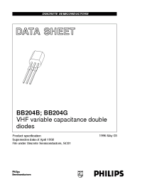 Datasheet  BB204G