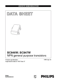 Datasheet  BC846W