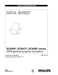 Datasheet  BC847F