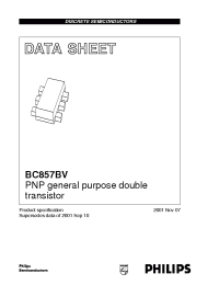 Datasheet  BC857BV