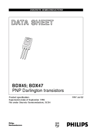 Datasheet  BDX45