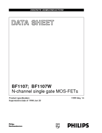 Datasheet  BF1107