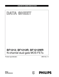 Datasheet  BF1212
