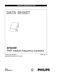 Datasheet  BF824W