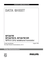 Datasheet  BFG67W