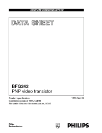 Datasheet  BFQ242