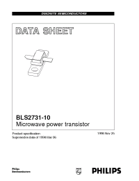 Datasheet  BLS2731-10
